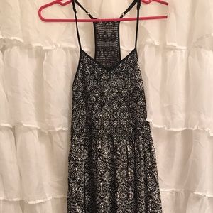 Xhilaration Maxi Dress with pockets adj. straps L